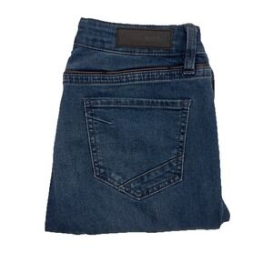 Rock And Roll Denim High Rise Trouser Jeans in‎ Medium Wash Blue Size 29x34